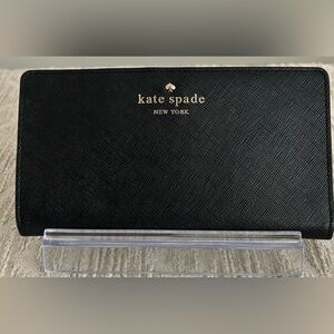 Kate Spade Madison Saffiano Leather Slim Bifold Wallet  EUC